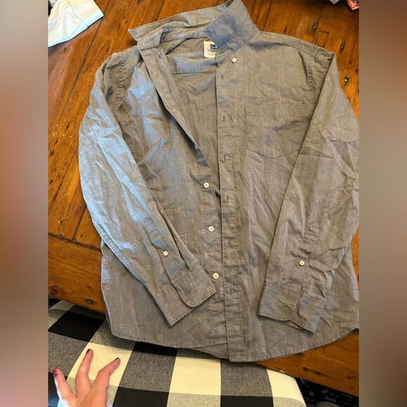 Urban Pipeline Charcoal Button-Up Shirt - Picture 1 of 3